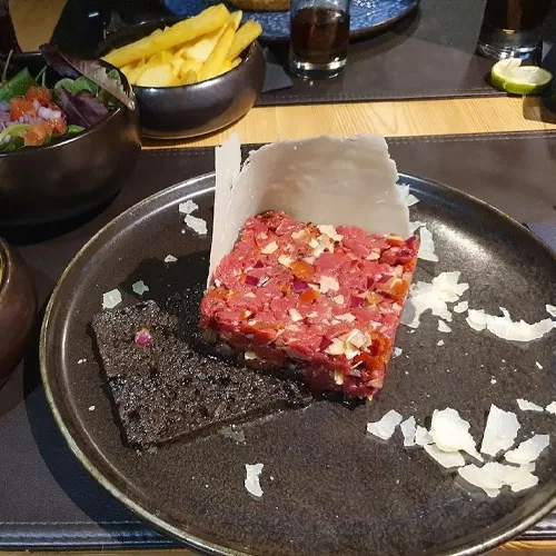 Italian style beef tartare